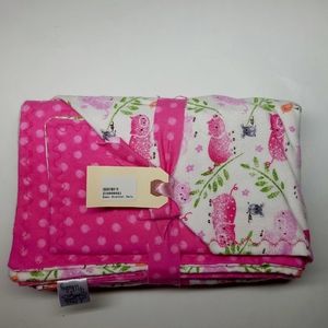 Baby Receiving blankets Pink Pig Print Sets